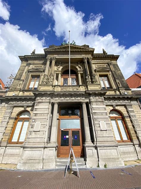 Facade of the Teylers Museum Editorial Image - Image of architecture, netherlands: 198559710