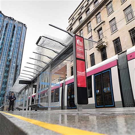 Broxap chosen for Centro Birmingham Tram Stops