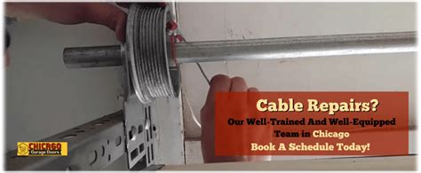 Garage Door Cable Replacement Chicago IL - (312) 248-6271