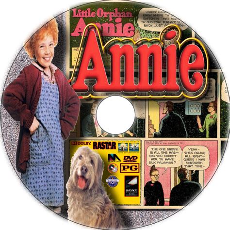 Annie DVD Labels (1982) R1 Custom Art