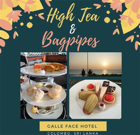 High Tea and Bagpipes at the Galle Face Hotel - Dolce & Masala