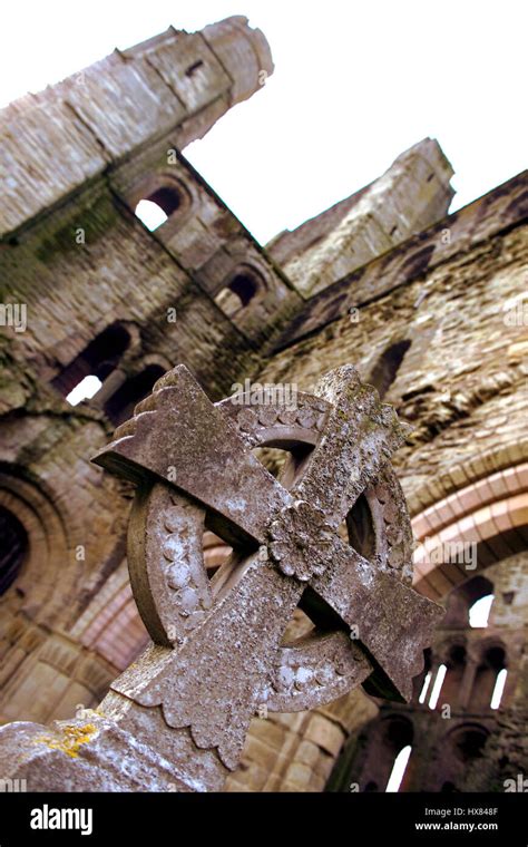 Kelso Abbey, Scotland Stock Photo - Alamy