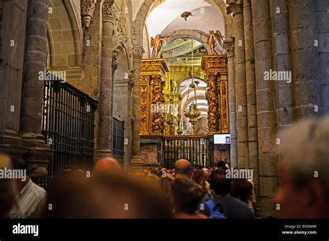 Interior cathedral santiago de compostela hi-res stock photography and images - Alamy