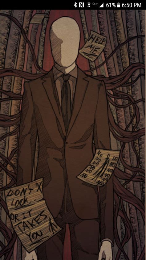 Creepypasta fanart - Slenderman fanart #1 | Creature mitologiche, Creepypasta, Immagini