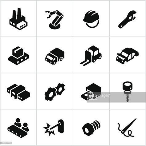 Manufacturing Icon Vector #374783 - Free Icons Library