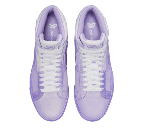 Nike SB Blazer Mid PRM Lilac DR9087-555 - KicksOnFire.com