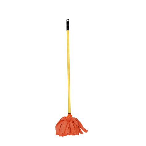 Microfiber Cleaning Mop with Wooden Handle - KaroutExpress