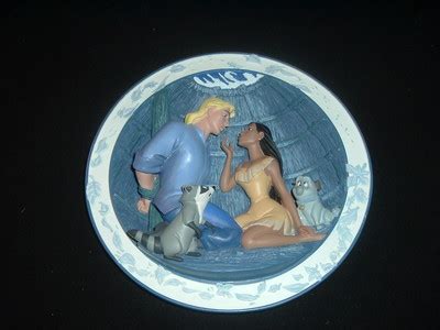 NIB DISNEY POCAHONTAS "IF I NEVER KNEW YOU" 3D DECORATIVE COLLECTIBLE ...