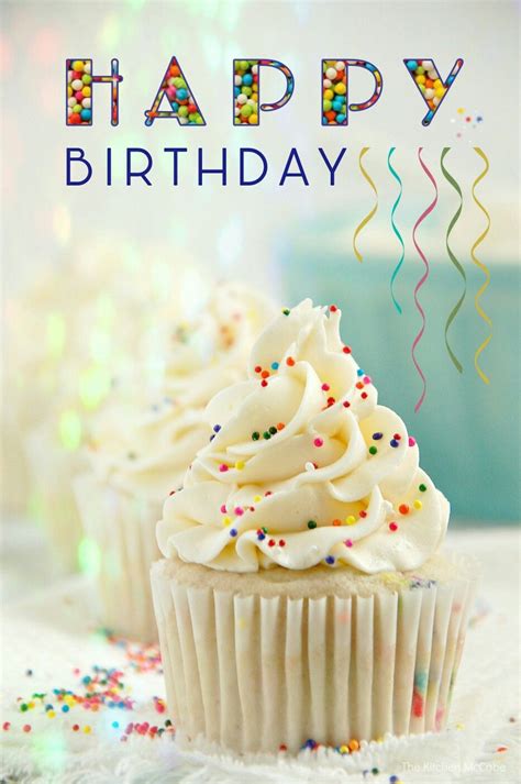 Happy Birthday | Cupcake cakes, Cupcake recipes, Birthday cake flavors