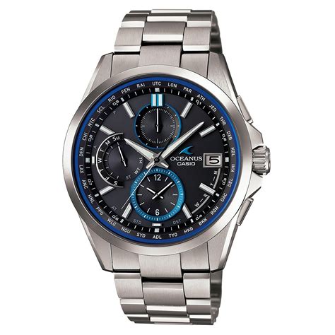 Casio Oceanus OCW-T2600-1AJF Titanium Solar Radio Men's Watch | IOOMOBILE