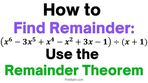 Quotient And Remainder Calculator Polynomial