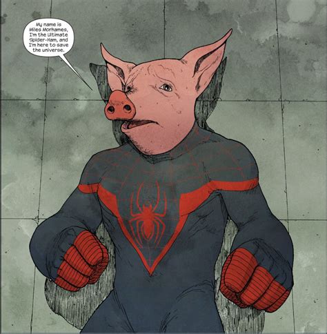 Ultimate Spider ham | Spiderman artwork, Spider verse, Artwork