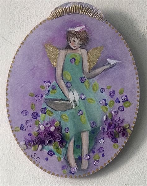 Fine Art & Collectibles :: Painting :: Acrylic :: Garden Fairy