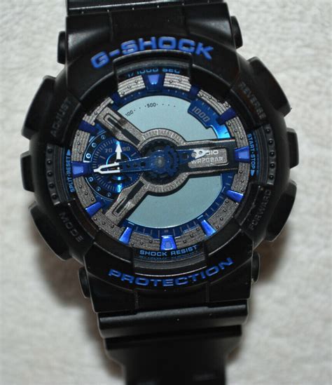 G Shock Wr20bar Black And Blue Online | bellvalefarms.com