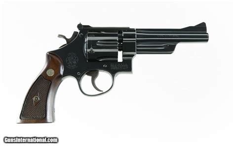 Smith & Wesson Pre Model 27 Original Box & Grips Rare 5" Mfd. 1954