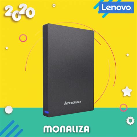 Lenovo External Portable Hard Drive 1TB Black - F309 - Monaliza