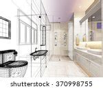 Free Image of Modern White Architectural Bathroom Design | Freebie ...