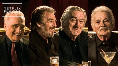 Pacino, De Niro & Pesci Discuss Their Acting Methods in Scorsese’s The ...