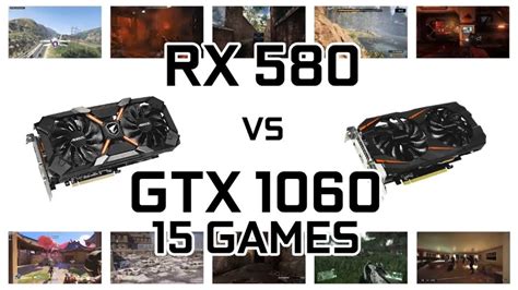 [Battle] NVIDIA GTX 1060 6GB -VS- AMD RX 580 ทดสอบ 15 เกม การ์ดจอรุ่น ...