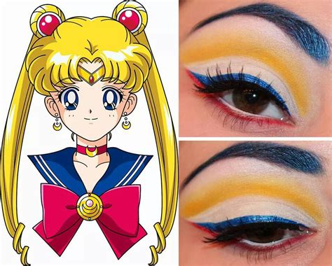 Sailor moon | Sailor moon makeup, Cartoon makeup, Sailor moon party