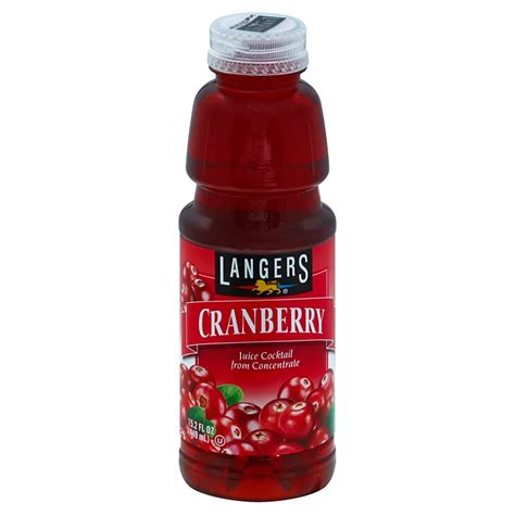 Langers Cranberry Juice Cocktail - Shop Juice at H-E-B