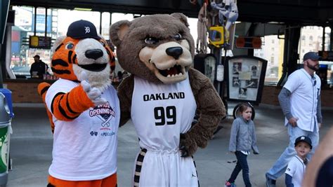 Furry, frenzied fun with Detroit Tigers mascot Paws