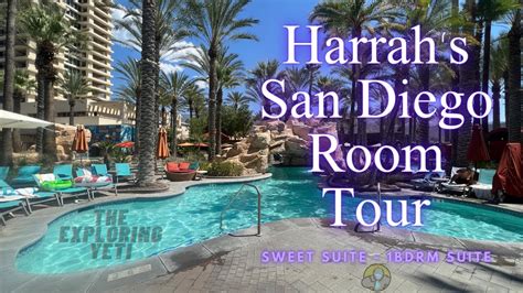 Harrah's San Diego - Sweet Suite Room Tour - YouTube