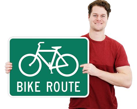 Bike Route Signs