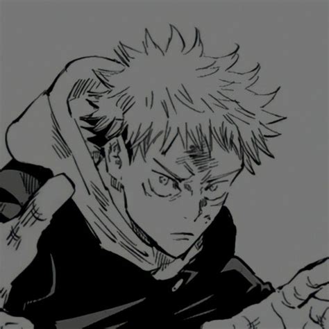 Itadori Yuuji Manga Icon | Anime art dark, Mangá icons, Anime