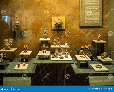 National Museum of Anthropology, Ancient Aztec Mayan Artifacts Editorial Stock Photo - Image of ...