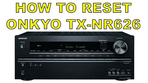 Onkyo Tx-nr626 Manual