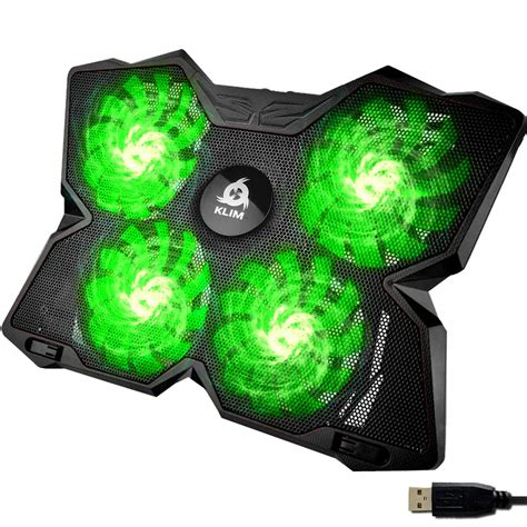 ⭐️KLIM Wind - Laptop Cooling Pad - The Most Powerful Rapid Action Cooling Fan - Laptop Stand ...