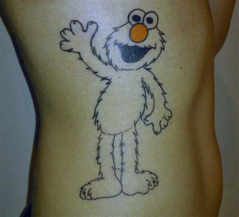 Elmo tattoo Love Tattoos, Print Tattoos, Paw Print Tattoo, Elmo ...