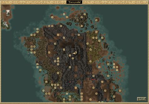 Image - Tureynulal Map Morrowind.png | Elder Scrolls | FANDOM powered by Wikia
