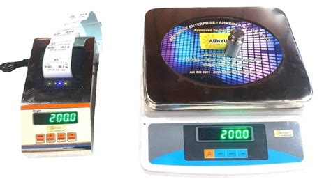 Weighing Scale with Printer - Weighing Scale With Label Printer ...