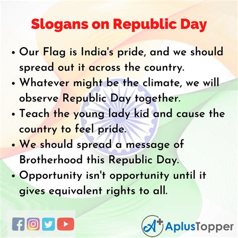 Slogans on Republic Day | Unique and Catchy Slogans on Republic Day in English