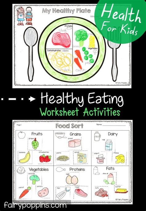 Healthy Eating Activities For Kids | Healthy habits for kids, Lessons ...