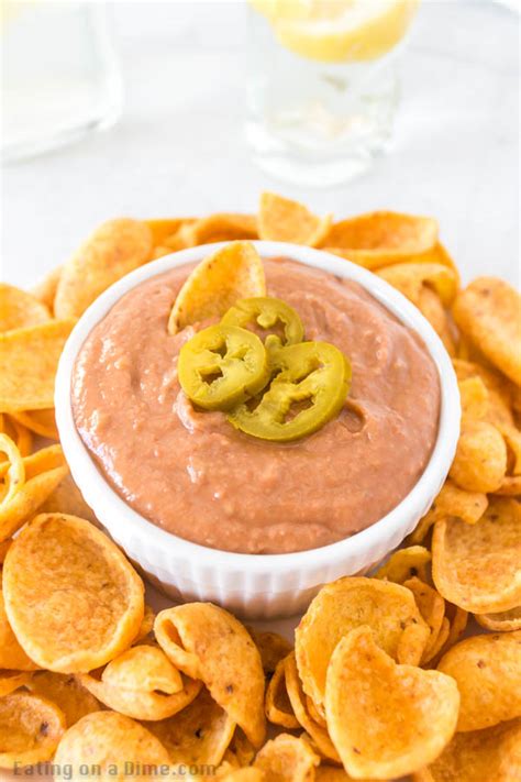 Fritos bean dip - easy copycat fritos bean dip recipe