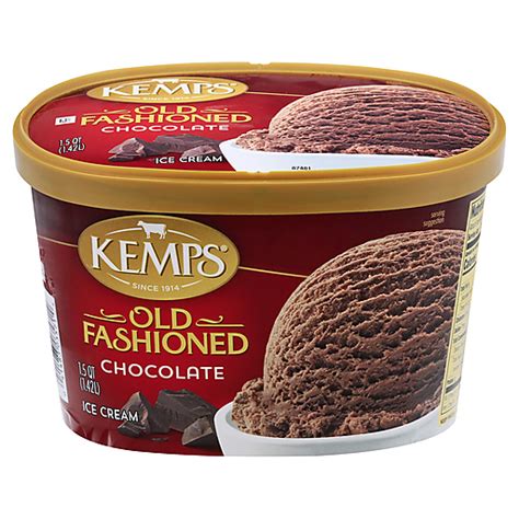 Kemps Ice Cream, Chocolate, Old Fashioned 1.5 qt | Chocolate | Viking ...