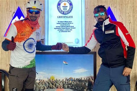 Jay Patel & Vishwaraj Jadeja Paid Tribute to Indian Soldiers at the World’s Highest Motorable ...