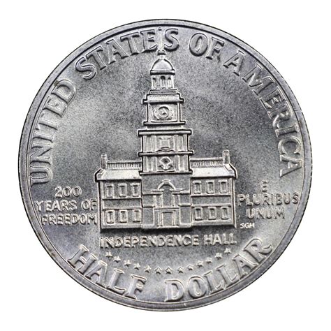 1976-S U.S. 40% Silver Bicentennial Kennedy Half Dollar - Original Skin Coins