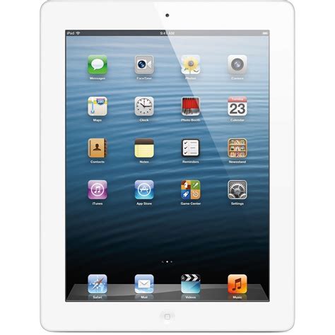 Apple iPad MD513LL/A Gen 4 9.7" Tablet 16GB WiFi, White (Used ...