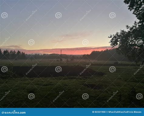 Country stock photo. Image of country, sunrise, landscape - 82331900