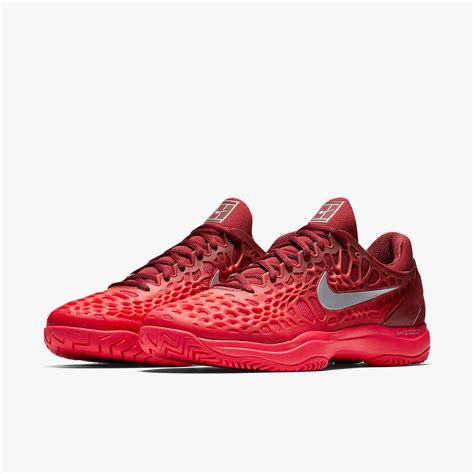 Nike Mens Zoom Cage 3 Tennis Shoes - Team Red/Siren Red https://www ...