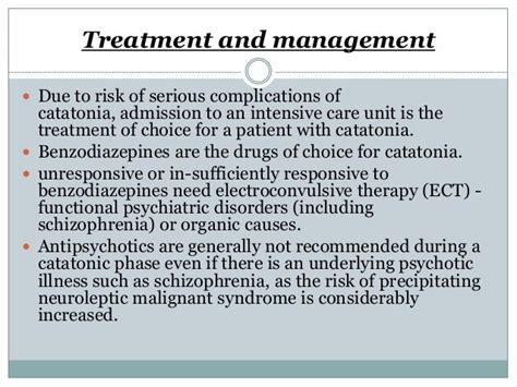 Catatonia and neuroleptic malignant syndrome