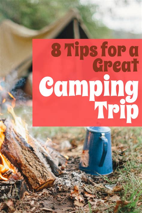 8 Tips for a Great Camping Trip - The Budget Diet