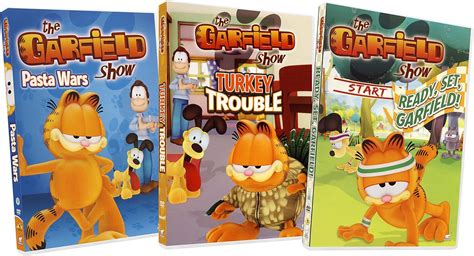 The Garfield Show (Pasta Wars / Turkey Trouble / Ready, Set, Garfield!) (3-pack Collection ...