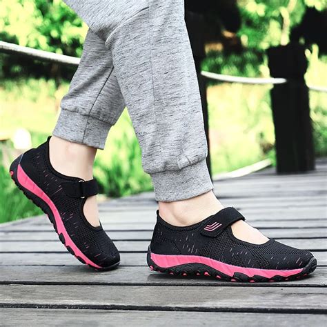 Fashion Women Flying Woven Comfortable Lightweight Shoes Casual Shoes ...