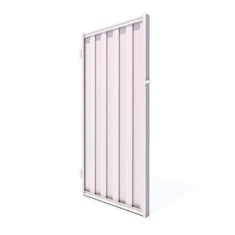 Good Neighbour® Wavelok® Single Gate Standard .32 BMT 1.8m High Sheet: Beige, Frame: Beige