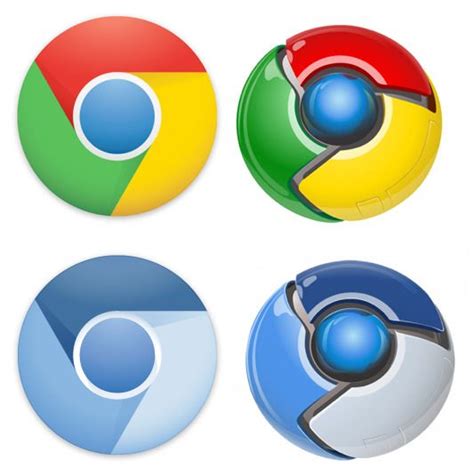 Google Chrome Logo Evolution